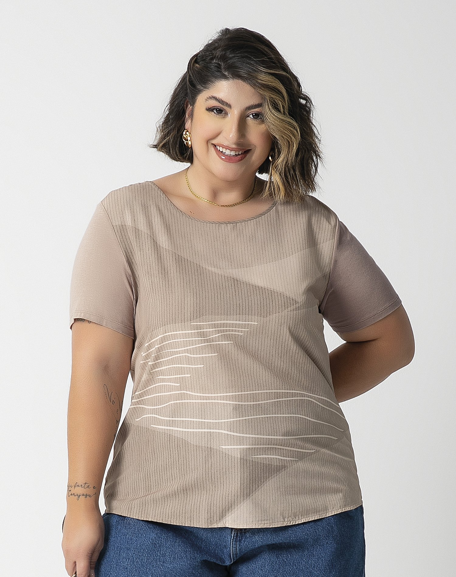 20 blusa feminina de manga curta com estampa habana